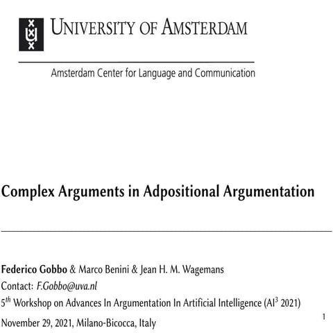 Complex Arguments in Adpositional Argumentation
