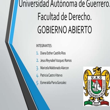 Gobierno abierto