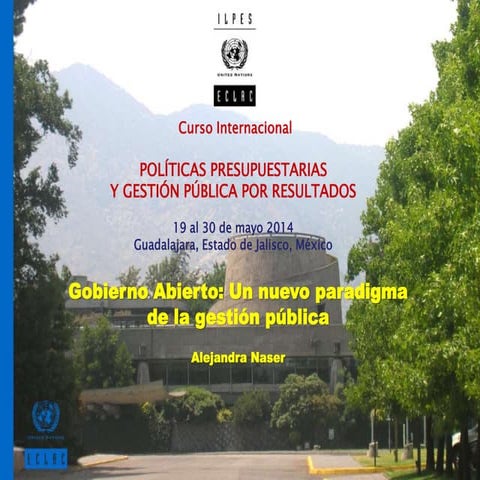 Gobierno abierto  anaser-