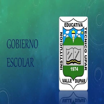 Gobierno escolar