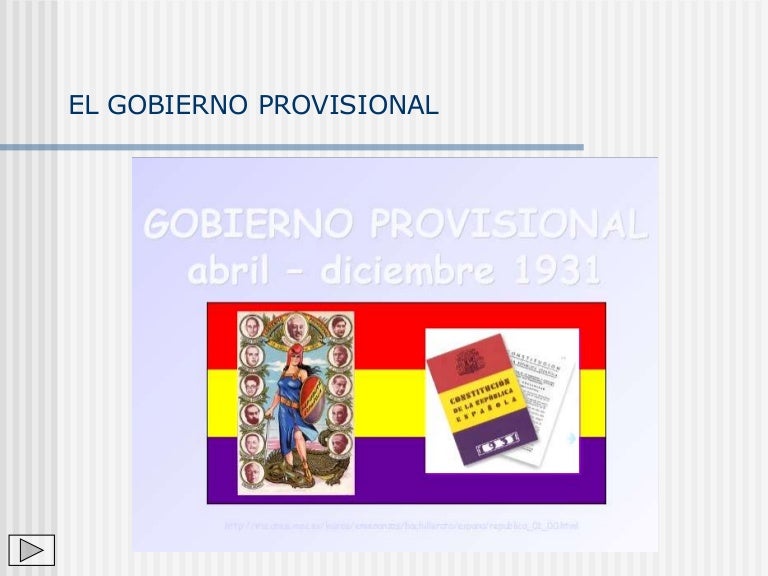 Gobierno provisional