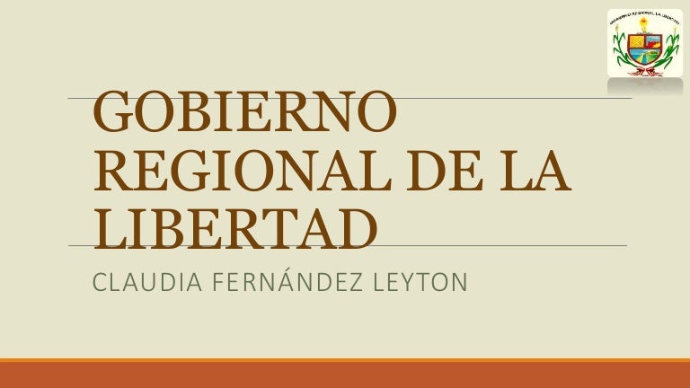 Gobierno Regional de La Libertad