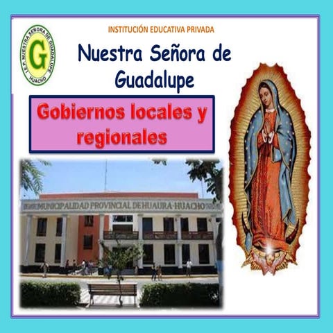 Gobiernos locales y regionales