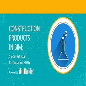 Construction products in BIM: a winning commercial formula