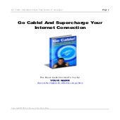 Go cable! and_super-charge_your_internet_connection