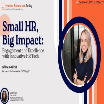 Small HR, Big Impact: Boosting Employee Engagement and Excellence with Innova...