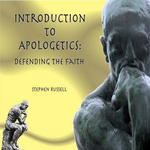 Introduction to Apologetics - Lesson 3 | PDF
