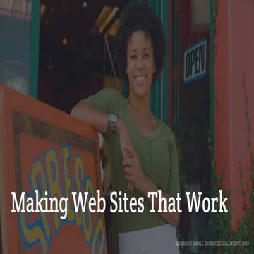 GoDaddy - Create a website that works for you & grow your business!