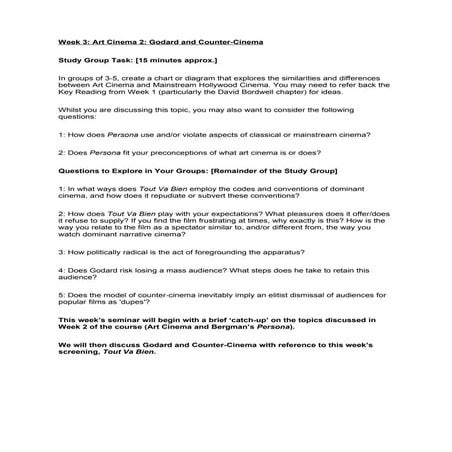 Seminar Presentation Guidelines | DOC