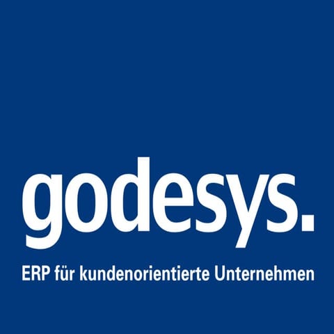 Keynote godesys ERP Forum 2013