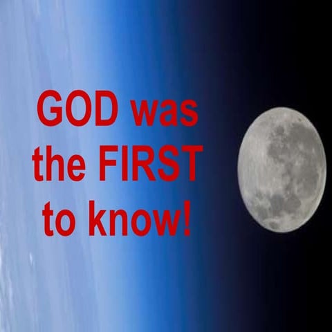 God First To Know