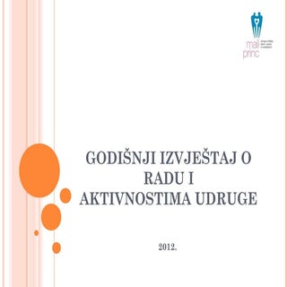 Godisnji izvjestaj 2012