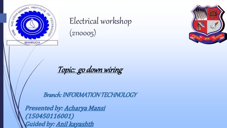 Connection Diagram Of Godown Wiring