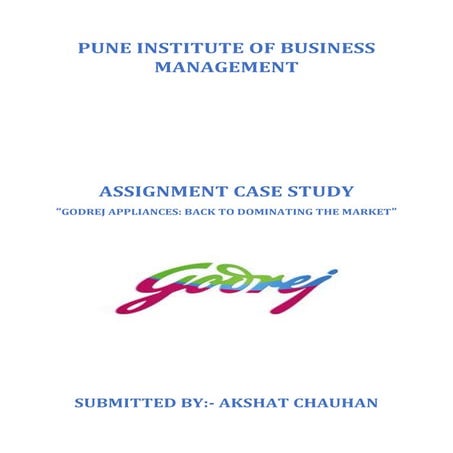 Godrej case study