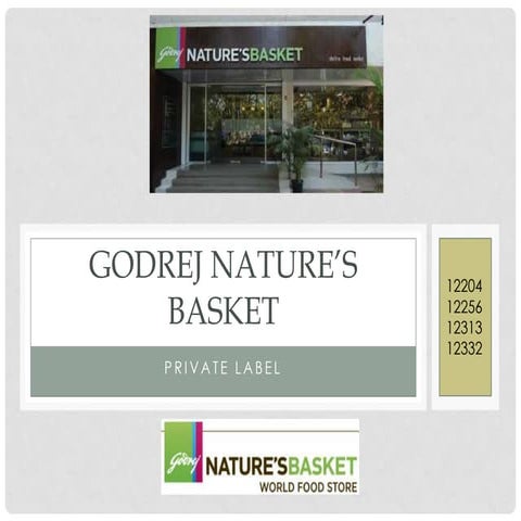 Godrej nature’s basket