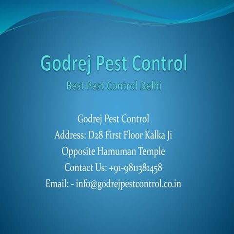 Godrej pest control 