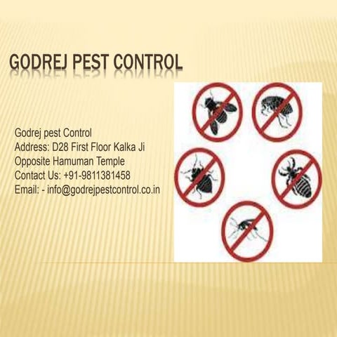 Godrej pest control | PPTX