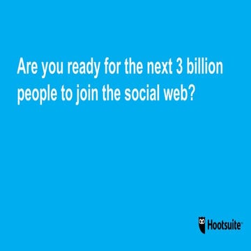 SXSW 2016: The Next 3 Billion People on Social Media