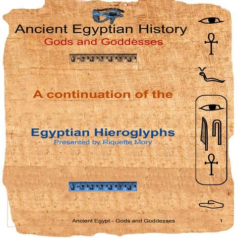 Gods And Godesses A E