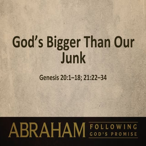 God's Bigger Than Our Junk Slides, 12/23/12