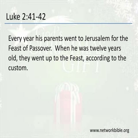 God's Christmas Gift part 5 (Receiving and Holding On To) | PPTX