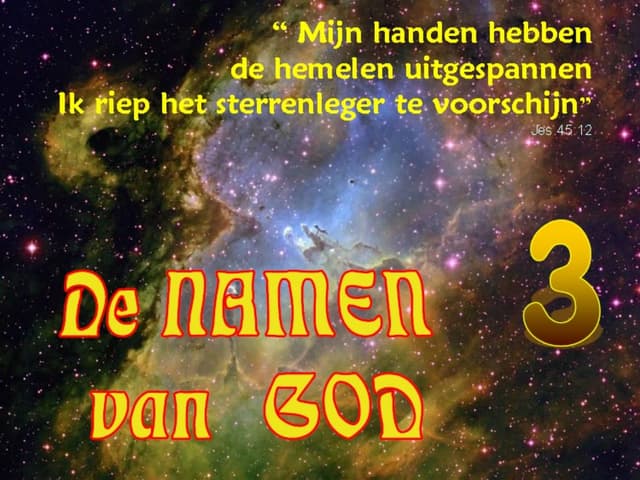 GODS NAMEN 3 +