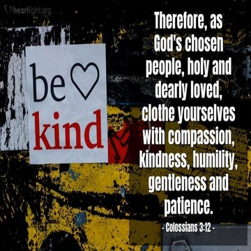 God's Spiritual Clothing - Colossians 2:12 Bible Verse | PPTX
