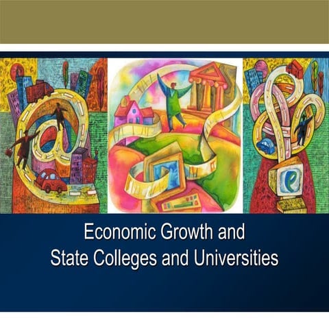 Economic Growth and State Colleges and Universities