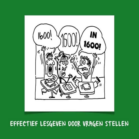 Goede vragen stellen in de les