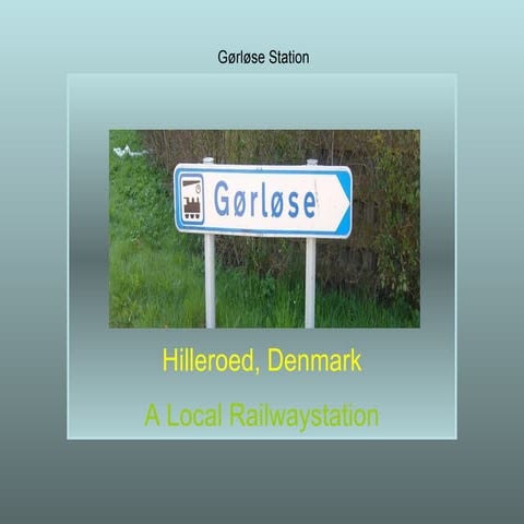 Goerloese Railwaystation April2011