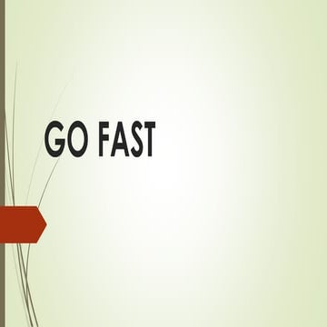 Presentacion go fast | PPTX