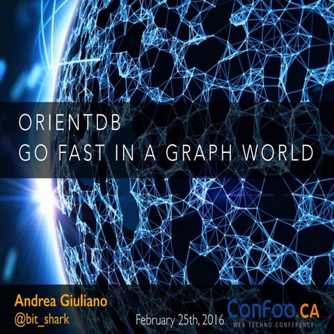 Go fast in a graph world