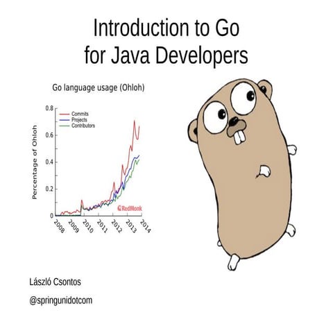 Introduction to Go for Java Developers | PPT