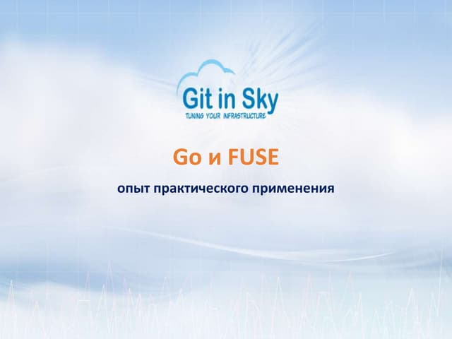 Go и fuse