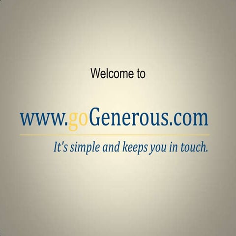 Go Generous LinkedIn Special