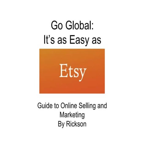 Etsy Seller Workshop