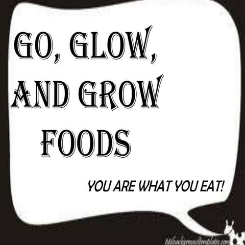 Go, glow, and grow food