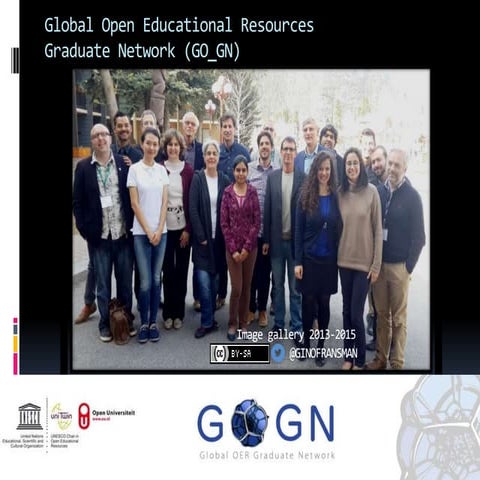 UNESCO Global Open Educational Resources Graduate Network (GO_GN) picture sho...