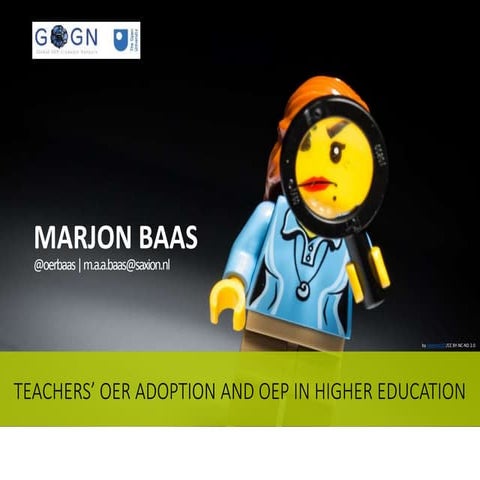 Teachers' OER adoption and OEP in Higher Education