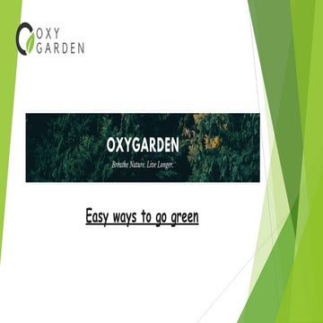Go green | PPT