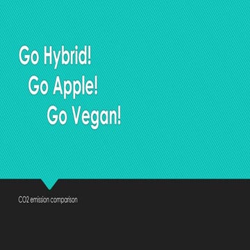 Go hybridveganapple