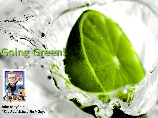 Going Green!