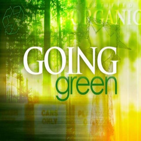 ESL: Going Green (Environmental Vocabulary) | PPTX