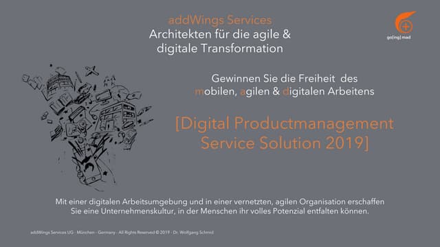 go[ing] mad Productmanagement 2019