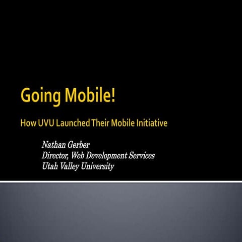 Going Mobile - JBoye - 2011