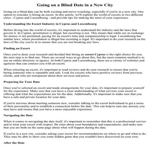 Going on a Blind Date in a New City.docx