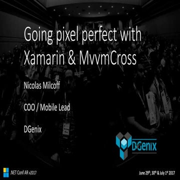 Going pixel perfect with Xamarin and MvvmCross