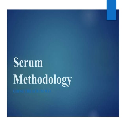Scrum Methodology