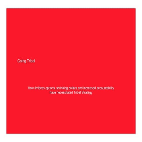 Going Tribal - The Fun Book | PDF