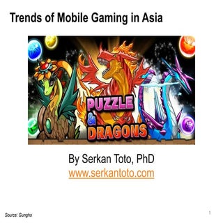 Trends In Mobile Gaming In Asia